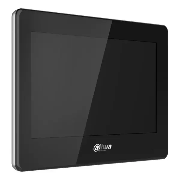 Dahua VTH5421HB IP binnen monitor voor intercom, zwart, 7 inch