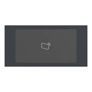 Dahua VTO4202FB-MR Mifare kaartlezer module Zwart, aanzicht 1