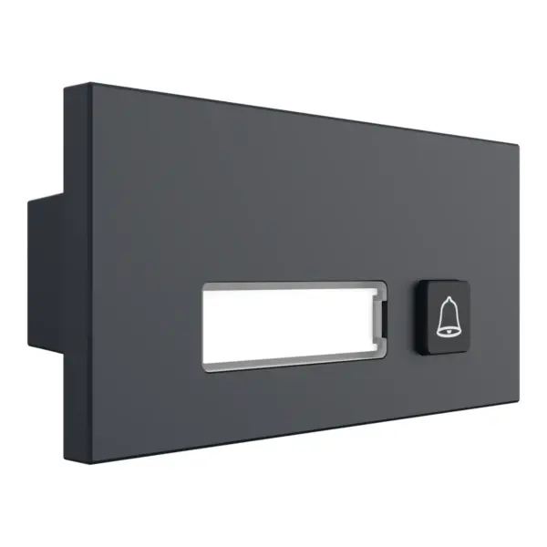 Dahua VTO4202FB-MB1 Klingeltaster 1-fach Schwarz, Ansicht 3