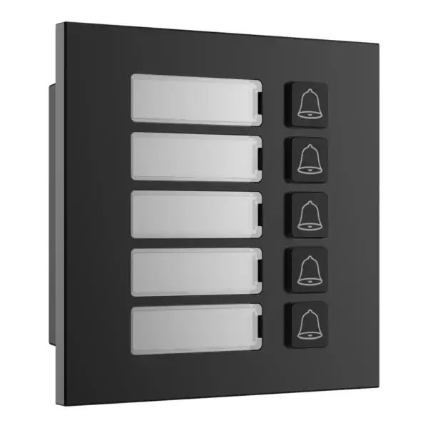 Dahua VTO4202FB-MB5 5-fach-Klingeltaster Schwarz, Ansicht 3