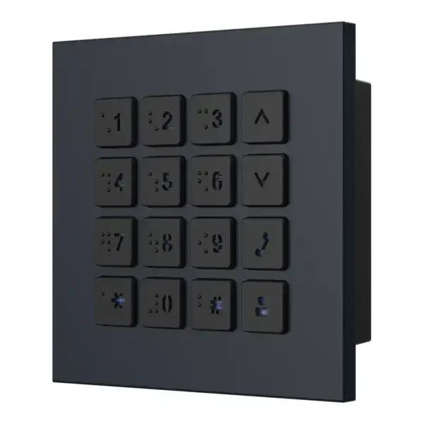 Dahua VTO4202FB-MK keyboard module Noir, vue 2