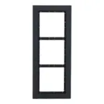 Dahua VTM24P3 Front for 3 modules Black, view 1 Dahua VTM24P3 Front for 3 modules Black, view 1