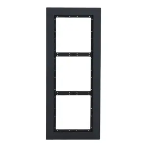 Dahua VTM24P3 Front voor 3 modules Zwart, aanzicht 1