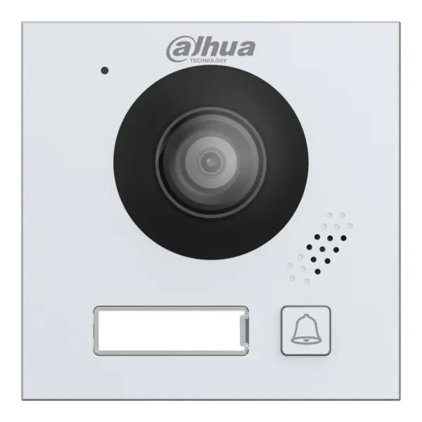 Dahua VTO4202F-P1 cameramodule met 1 belknop, 2-draads en PoE, aanzicht 1