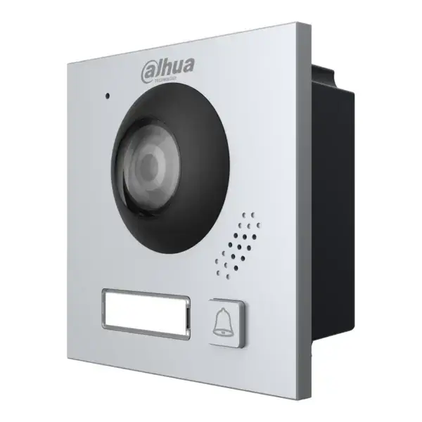 Dahua VTO4202F-P1 cameramodule met 1 belknop, 2-draads en PoE, aanzicht 2