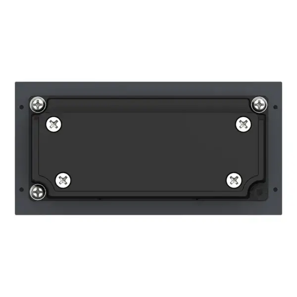 Dahua VTO4202FB-MDB2 2-fach Klingeltaster halbes Modul schwarz, Ansicht 4