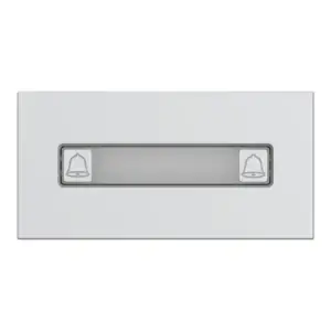 Dahua VTO4202F-MDB2 2-voudige beldrukker halve module, aanzicht 1