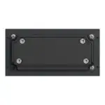 Dahua VTO4202FB-MDB4 4-voudige beldrukker halve module Zwart, aanzicht 4
