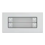 Dahua VTO4202F-MDB4 4-fach Klingeltaster Halbmodul, Ansicht 1