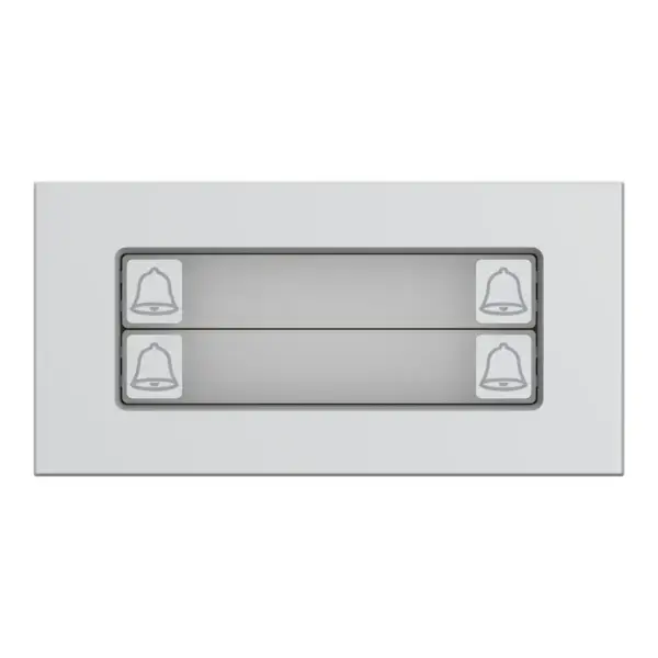 Dahua VTO4202F-MDB4 4-fach Klingeltaster Halbmodul, Ansicht 1