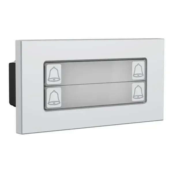 Dahua VTO4202F-MDB4 4-fach Klingeltaster Halbmodul, Ansicht 3