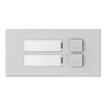Dahua VTO4202F-MB2 pulsador de timbre de 2 botones, vista 1 Dahua VTO4202F-MB2 pulsador de timbre de 2 botones, vista 1