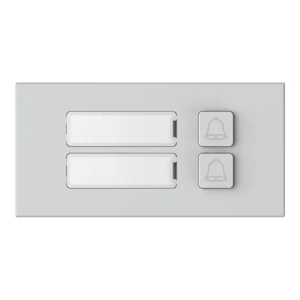 Dahua VTO4202F-MB2 pulsador de timbre de 2 botones, vista 1