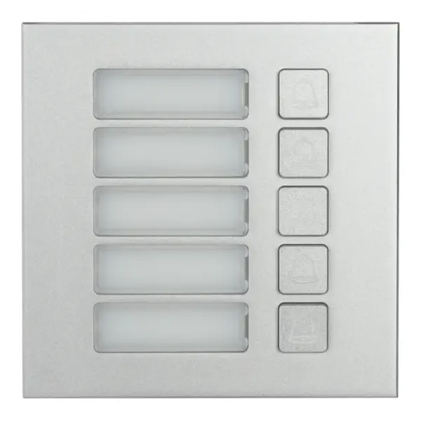 Dahua VTO4202F-MB5 5-button call panel, view 1