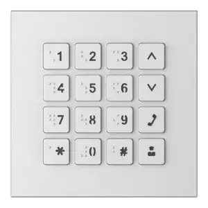 Dahua VTO4202F-MK keyboard module, aanzicht 1
