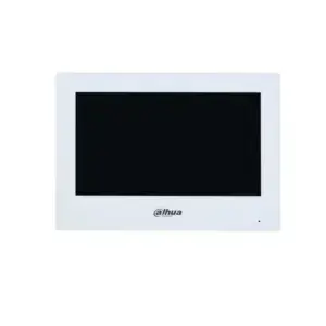 Dahua VTH2621G-WP binnenpost 7 inch met wifi, zwart, tweede aanzicht