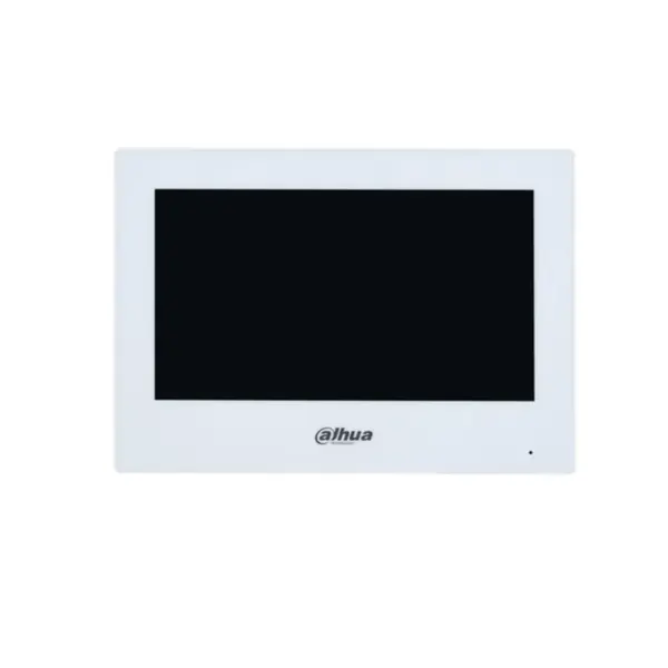 Dahua VTH2621G-WP binnenpost 7 inch met wifi, zwart, tweede aanzicht