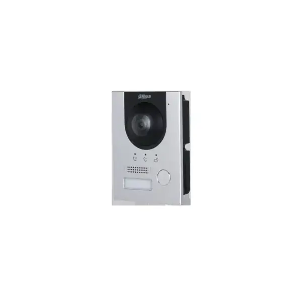 Dahua VTO2202F-P-S3 buitenpost 2-draads en PoE, zwart, tweede aanzicht