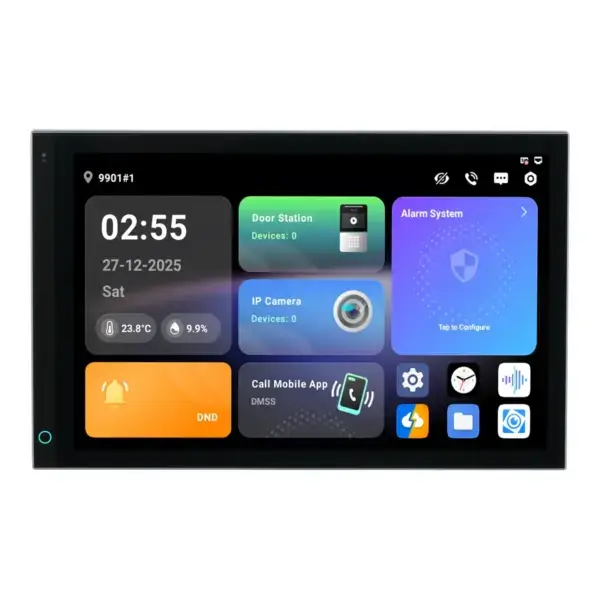 Dahua 10 Inch Touchscreen Android, aanzicht 1