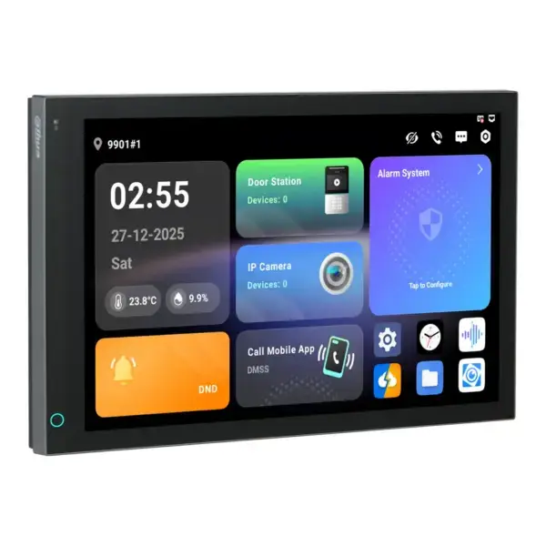 Dahua 10 Inch Touchscreen Android, aanzicht 4