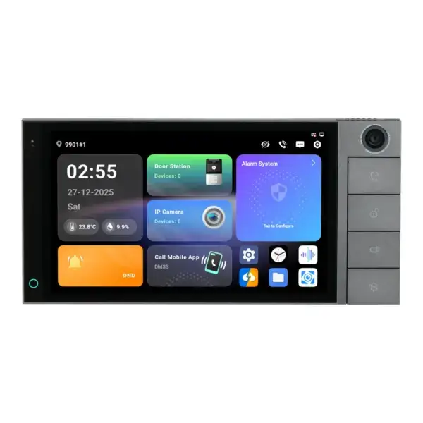 Dahua 7 Inch touchscreen met ingebouwde camera Android, aanzicht 1