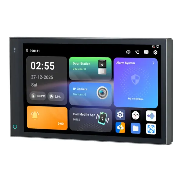 Dahua 7 inch touchscreen Android, aanzicht 2