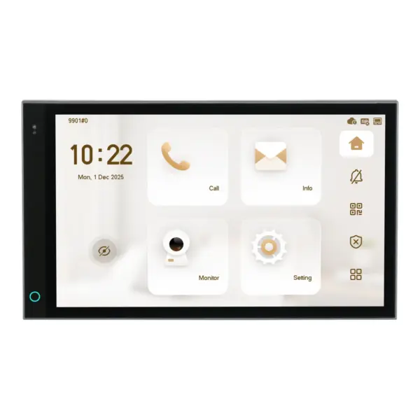 Dahua VTH5721A-WP monitor voor Video intercom,7 inch, netwerk, aanzicht 1