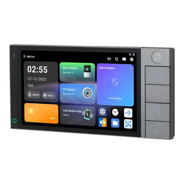 Dahua SCP3022B-IBZ-S smart control panel de 7 pulgadas con bucle de inducción, vista 2