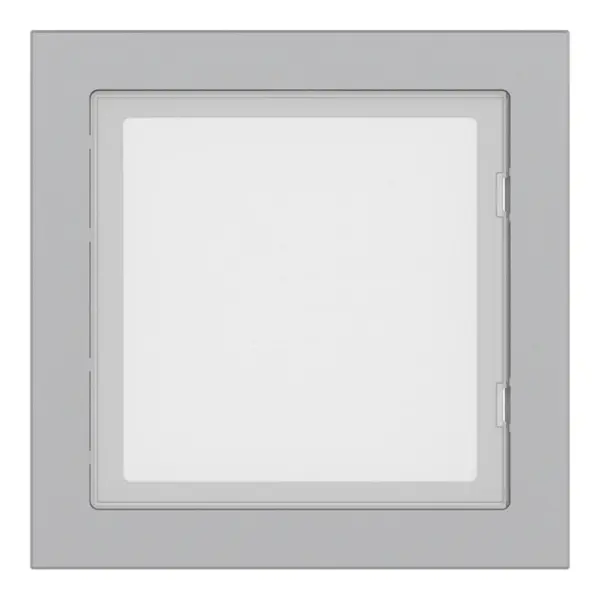 Dahua VTO4103F-MI infomodule, zilver, aanzicht 1