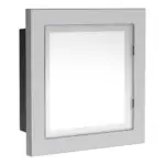 Dahua VTO4103F-MI infomodule, zilver, aanzicht 3 Dahua VTO4103F-MI infomodule, zilver, aanzicht 3