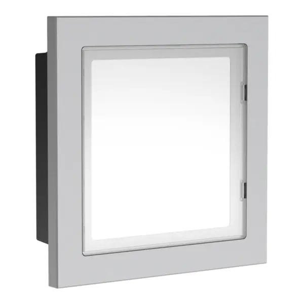 Dahua VTO4103F-MI infomodule, zilver, aanzicht 3