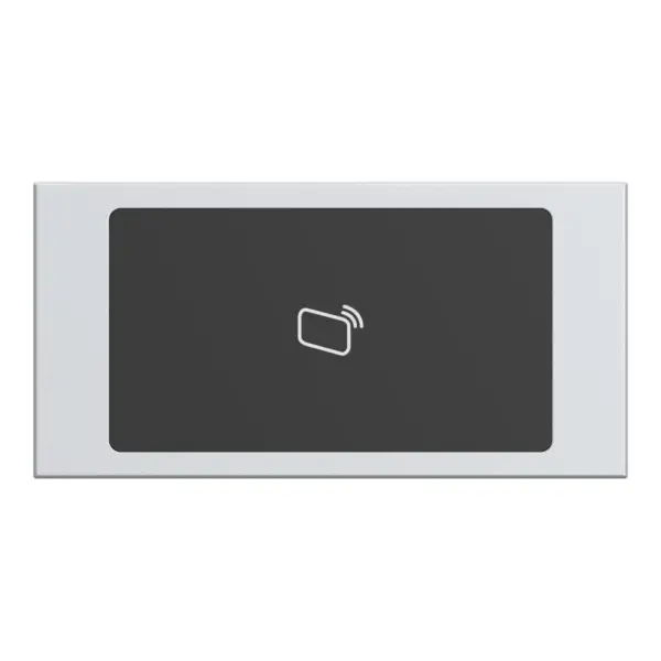 Dahua VTO4103F-MR Mifare-kaartlezermodule, zilver, aanzicht 1