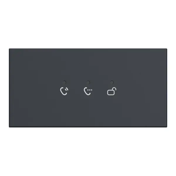 Dahua VTO4103FB-ML indicatormodule, zwart, aanzicht 1