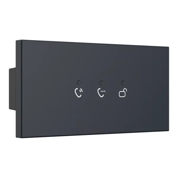 Dahua VTO4103FB-ML indicatormodule, zwart, aanzicht 3