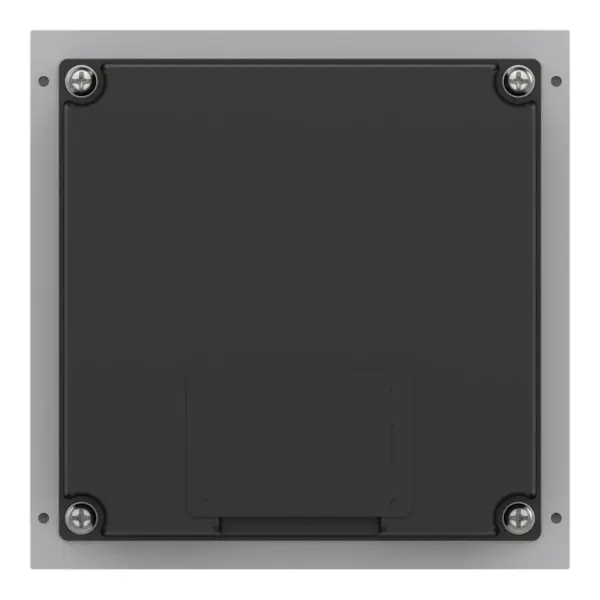 Dahua VTO4103F-MB5 beldrukkermodule met 5 knoppen, zilver, aanzicht 4