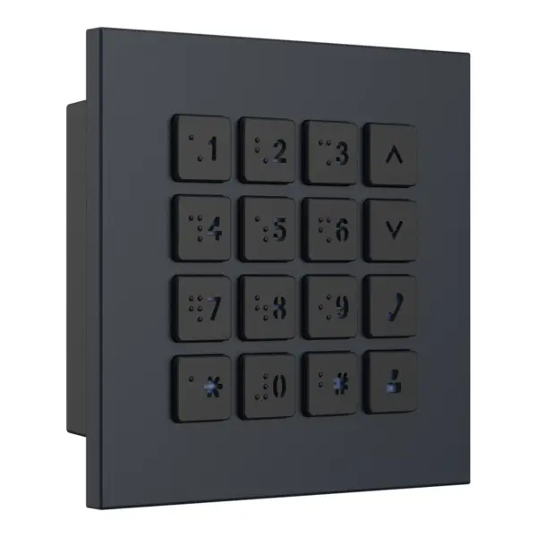 Dahua VTO4103FB-MK toetsenbordmodule, zwart, aanzicht 3