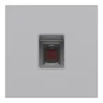 Dahua VTO4103F-MF vingerafdrukmodule, zilver, aanzicht 1