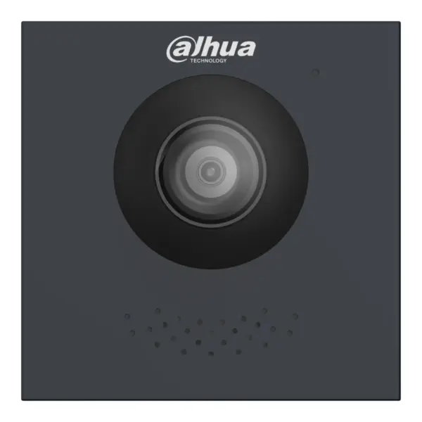 Dahua VTO4103FB cameramodule zonder belknop, 2-draads, zwart, aanzicht 1