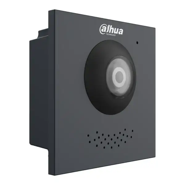 Dahua VTO4103FB cameramodule zonder belknop, 2-draads, zwart, aanzicht 3