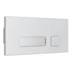 Dahua VTO4103F-MB1 beldrukkermodule met 1 knop, zilver, aanzicht 3