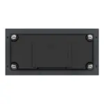 Dahua VTO4103FB-MB2 beldrukkermodule met 2 knoppen, zwart, aanzicht 4 Dahua VTO4103FB-MB2 beldrukkermodule met 2 knoppen, zwart, aanzicht 4