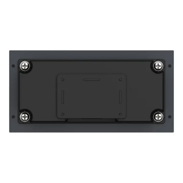 Dahua VTO4103FB-MB1 beldrukkermodule met 1 knop, zwart, aanzicht 4