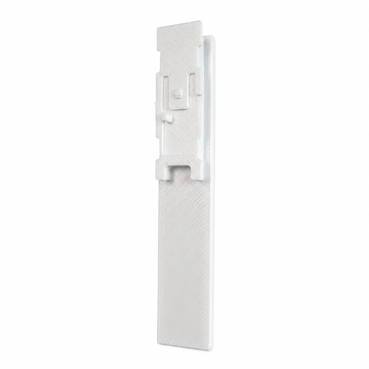 StickMount plakbracket wit, schuin aanzicht