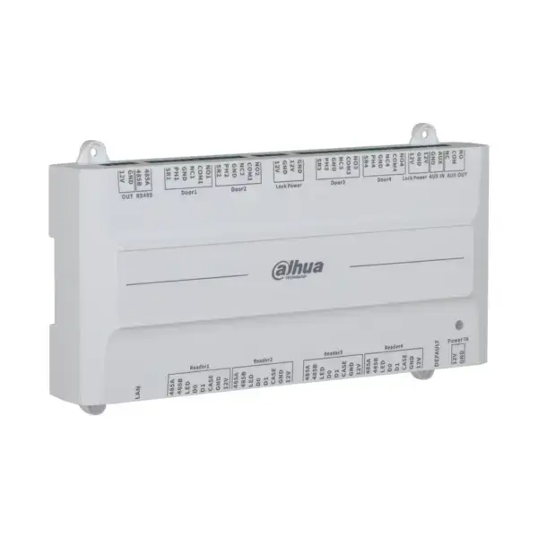 Dahua ASC4204B-S toegangscontroller voor 4 deuren (PoE) - aanzicht 2