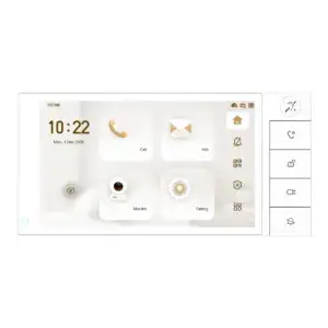 Dahua VTH5722BW-IWP monitor voor Video intercom,7 inch, 2 wire IP, voorkant