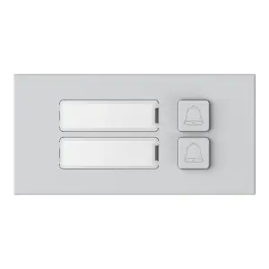 Dahua VTO4103F-MB2 EACH 2 drukknoppen module voor modulaire, voorkant
