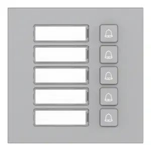 Dahua VTO4103F-MB5 EACH 5 drukknoppen module voor modulaire, voorkant