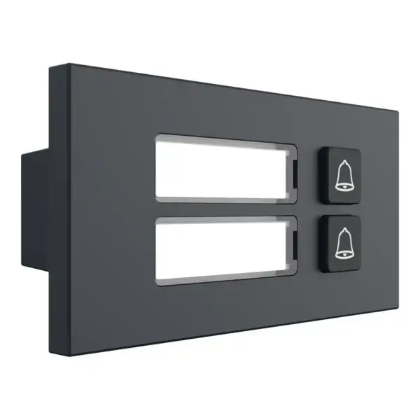 Dahua VTO4103FB-MB2 EACH 2 drukknoppen module voor modulaire, 45-graden-rechts