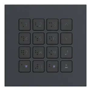 Dahua VTO4103FB-MK EACH, toetsenbordmodule voor modulaire, voorkant
