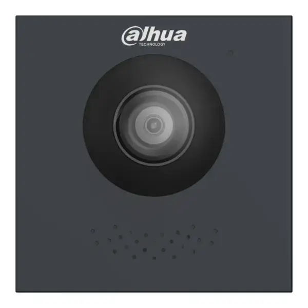 Dahua VTO4201FB-P Video Intercom Camera Hoofdmodule PoE Zwart, Vorderseite